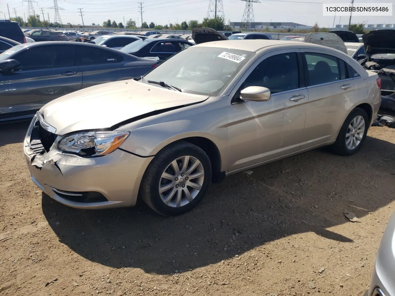 2013 Chrysler 200 Touring VIN: 1C3CCBBB5DN595486 Lot: 72149984