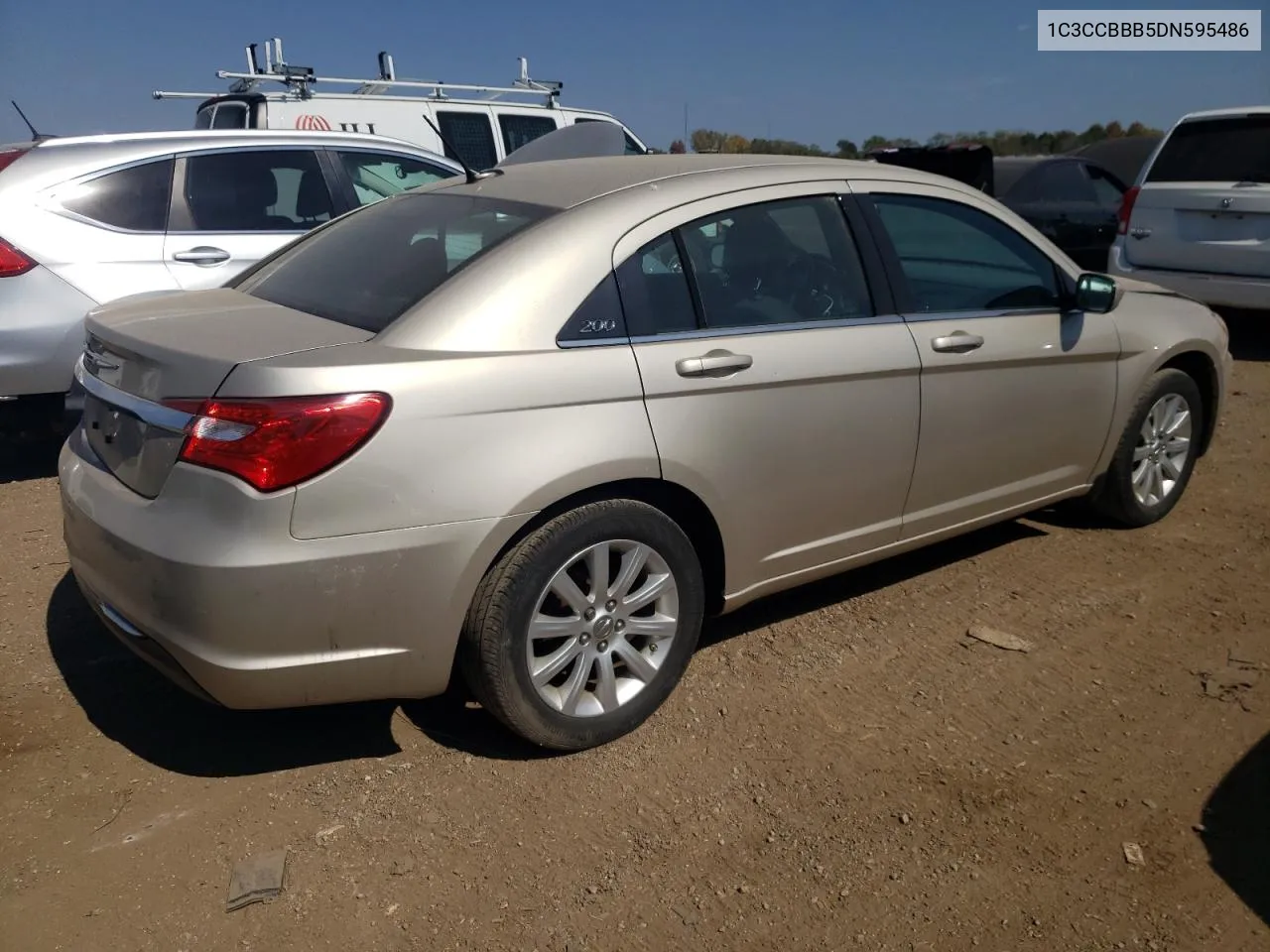 1C3CCBBB5DN595486 2013 Chrysler 200 Touring