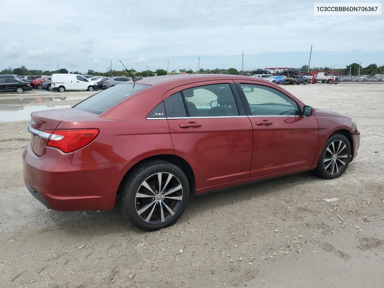 1C3CCBBB6DN706367 2013 Chrysler 200 Touring