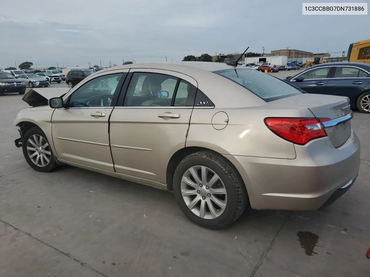 2013 Chrysler 200 Touring VIN: 1C3CCBBG7DN731886 Lot: 72952024