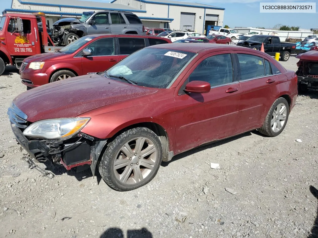 1C3CCBBB3DN732571 2013 Chrysler 200 Touring