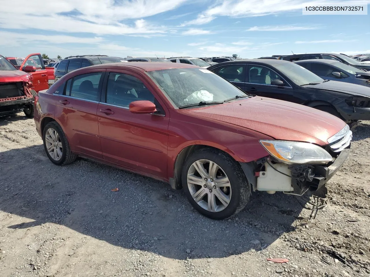 1C3CCBBB3DN732571 2013 Chrysler 200 Touring