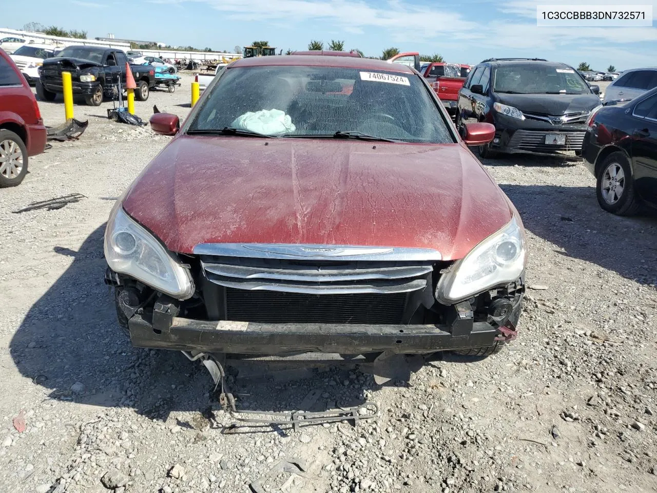 1C3CCBBB3DN732571 2013 Chrysler 200 Touring