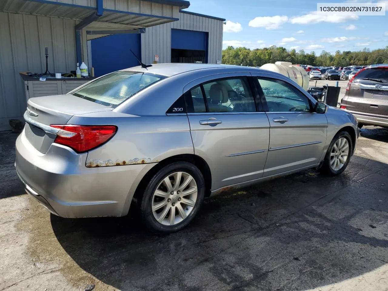 2013 Chrysler 200 Touring VIN: 1C3CCBBG2DN731827 Lot: 74275254