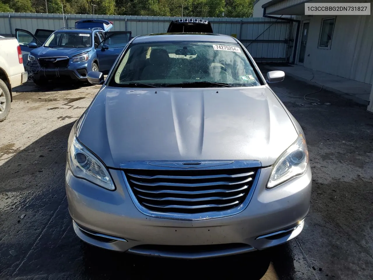 2013 Chrysler 200 Touring VIN: 1C3CCBBG2DN731827 Lot: 74275254