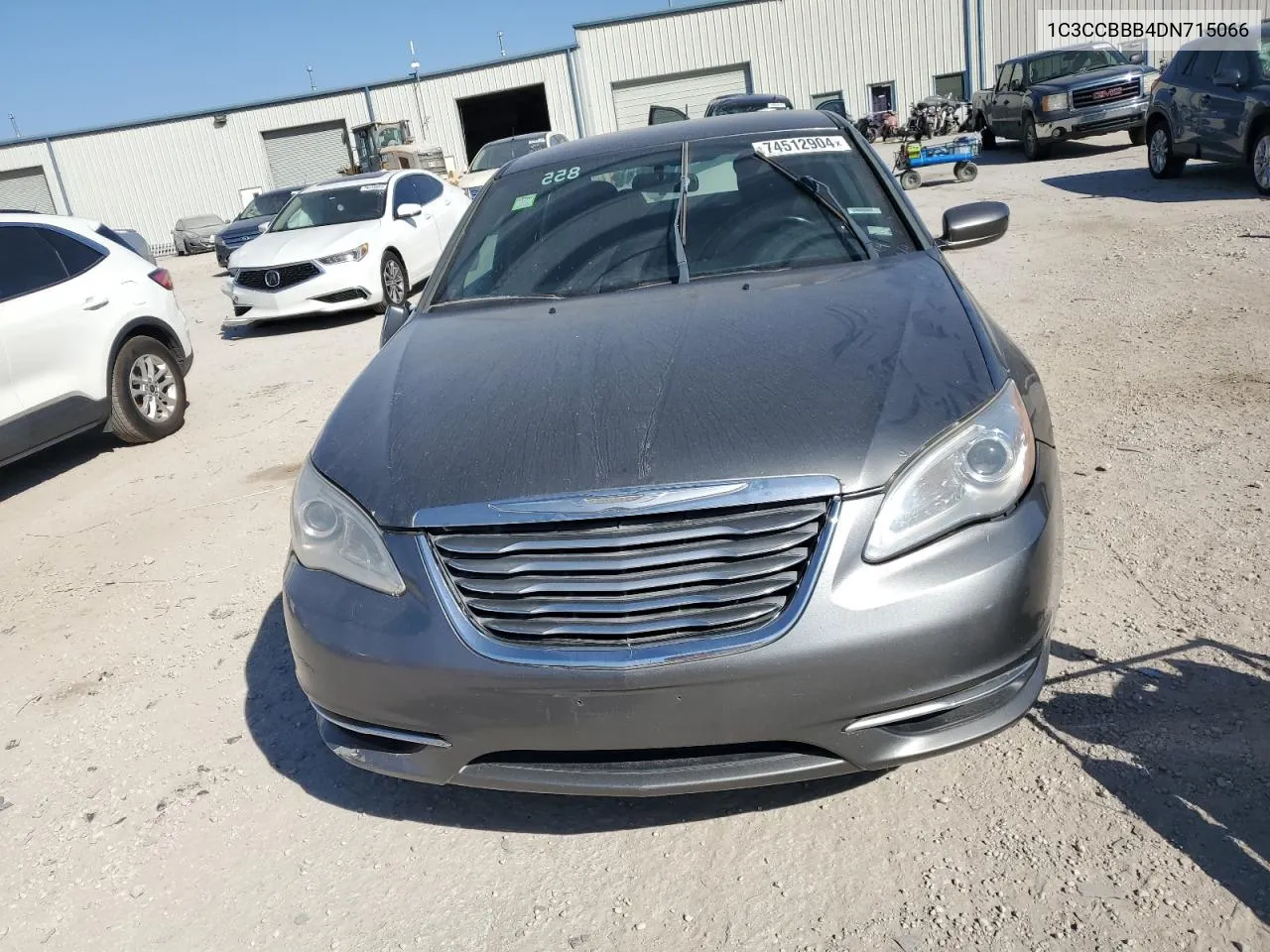 2013 Chrysler 200 Touring VIN: 1C3CCBBB4DN715066 Lot: 74512904