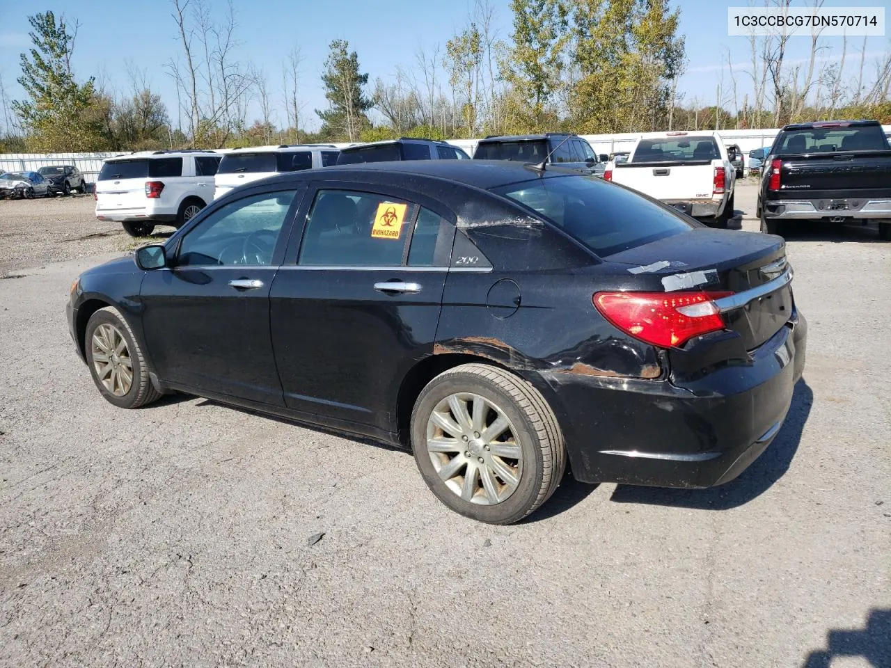 1C3CCBCG7DN570714 2013 Chrysler 200 Limited