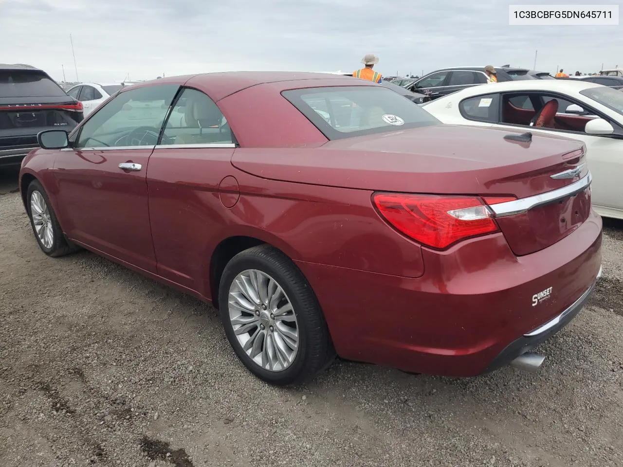 2013 Chrysler 200 Limited VIN: 1C3BCBFG5DN645711 Lot: 74965564