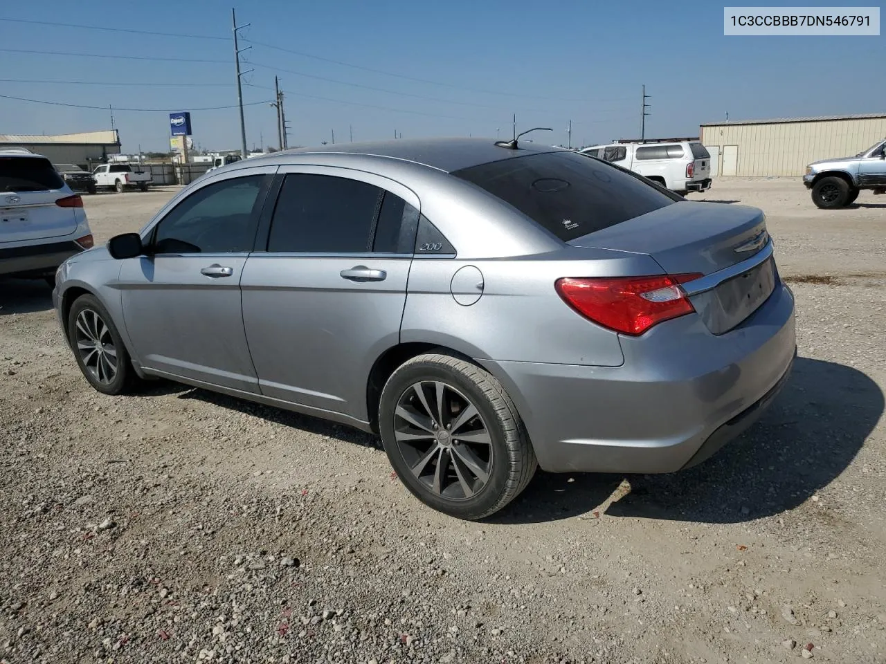 2013 Chrysler 200 Touring VIN: 1C3CCBBB7DN546791 Lot: 75259704