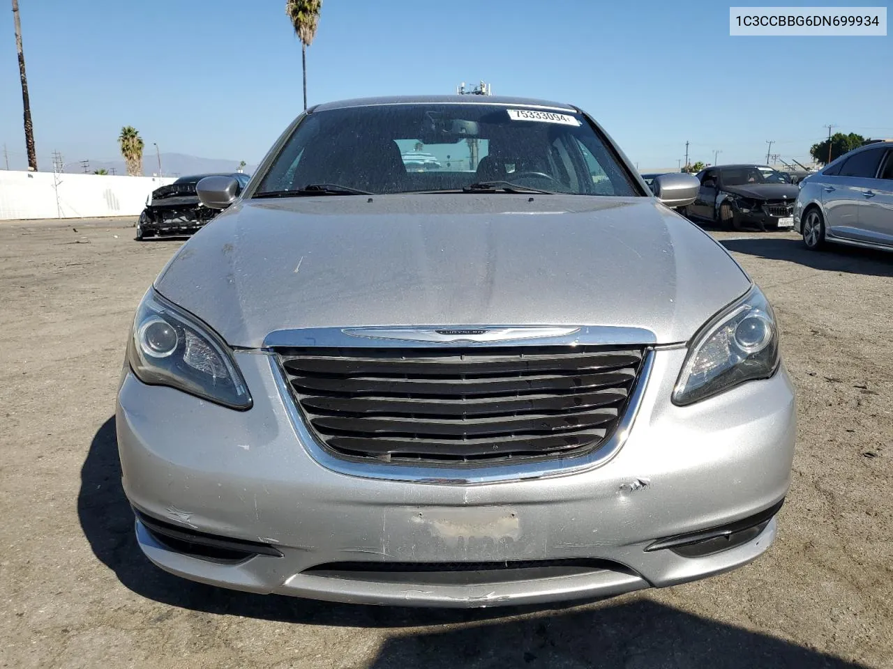 2013 Chrysler 200 Touring VIN: 1C3CCBBG6DN699934 Lot: 75333094