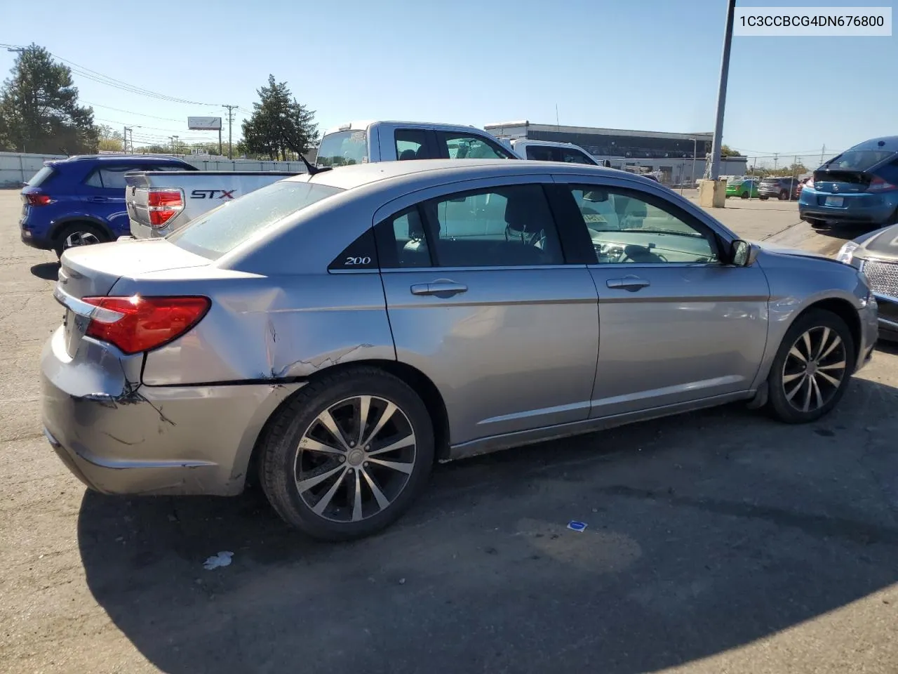 2013 Chrysler 200 Limited VIN: 1C3CCBCG4DN676800 Lot: 75476964