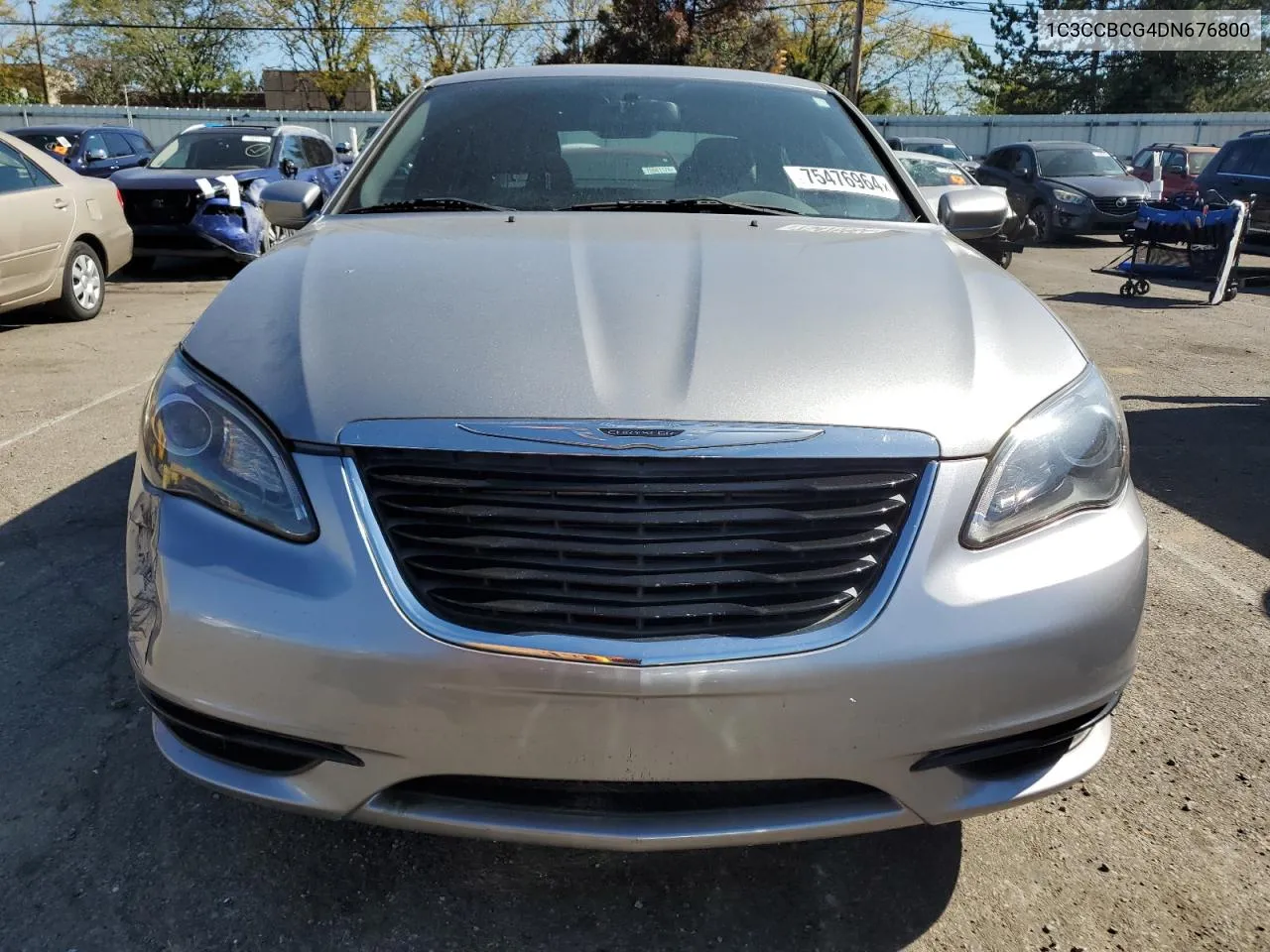 2013 Chrysler 200 Limited VIN: 1C3CCBCG4DN676800 Lot: 75476964