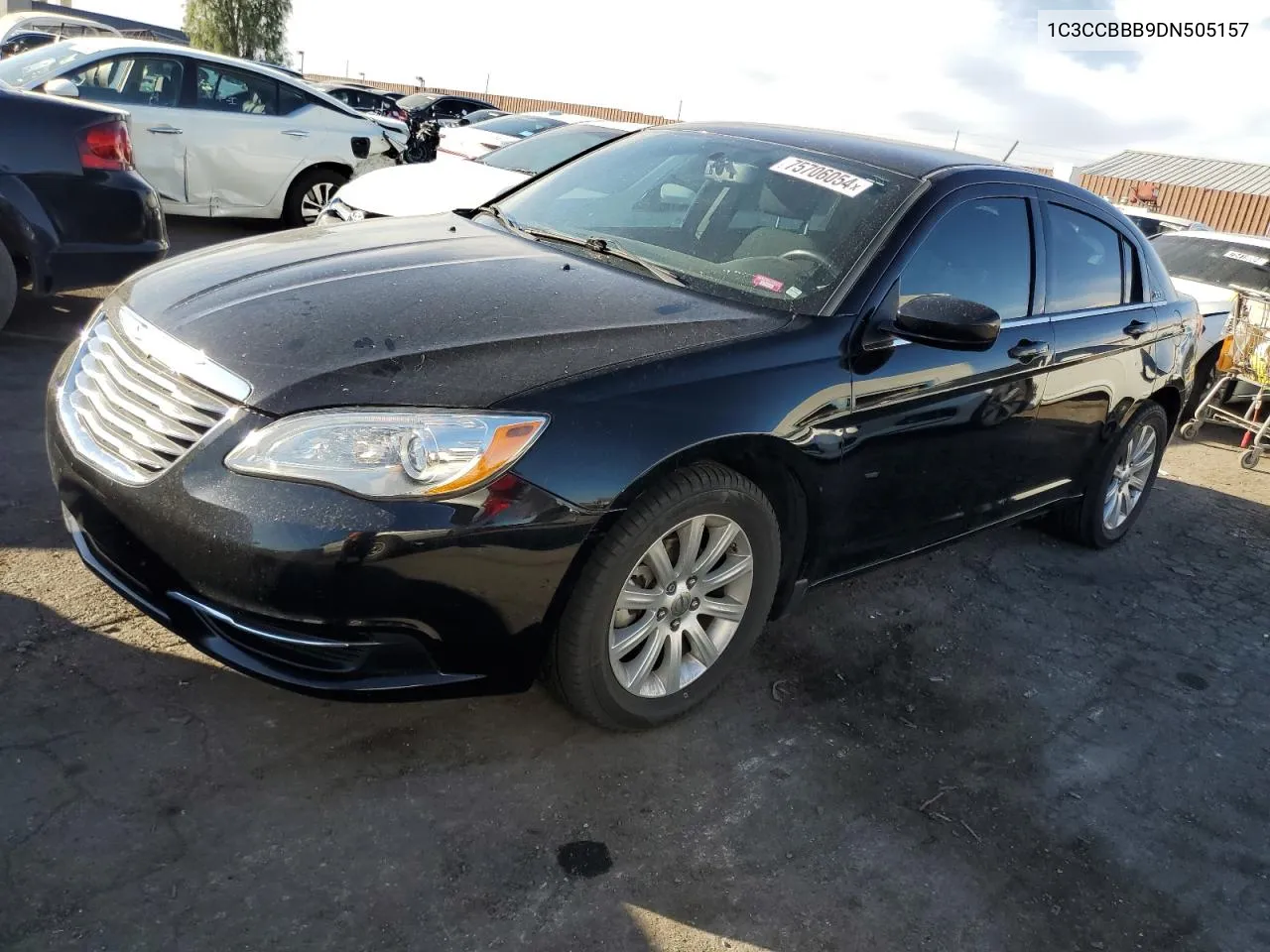 2013 Chrysler 200 Touring VIN: 1C3CCBBB9DN505157 Lot: 75706054