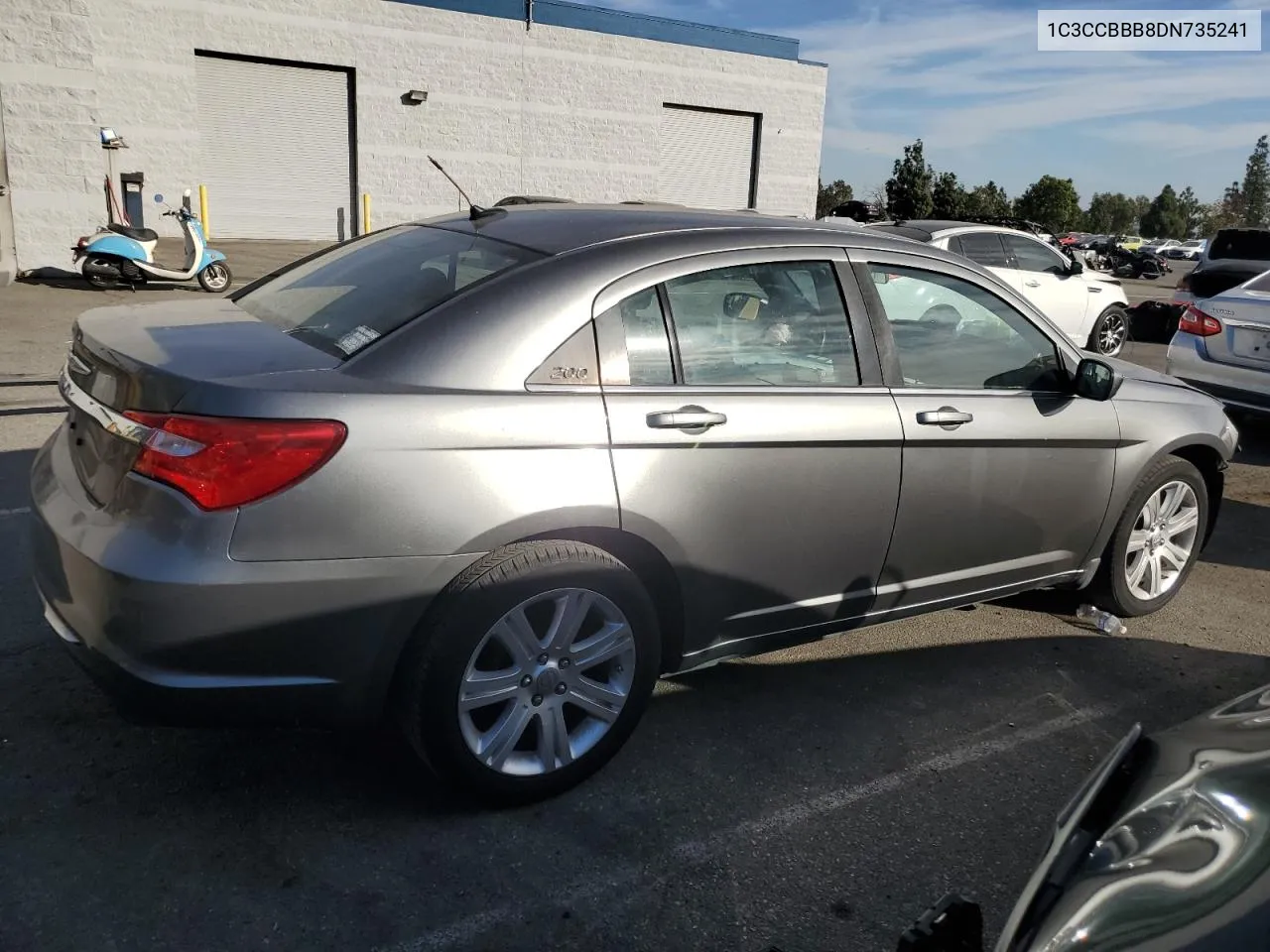 2013 Chrysler 200 Touring VIN: 1C3CCBBB8DN735241 Lot: 76755024