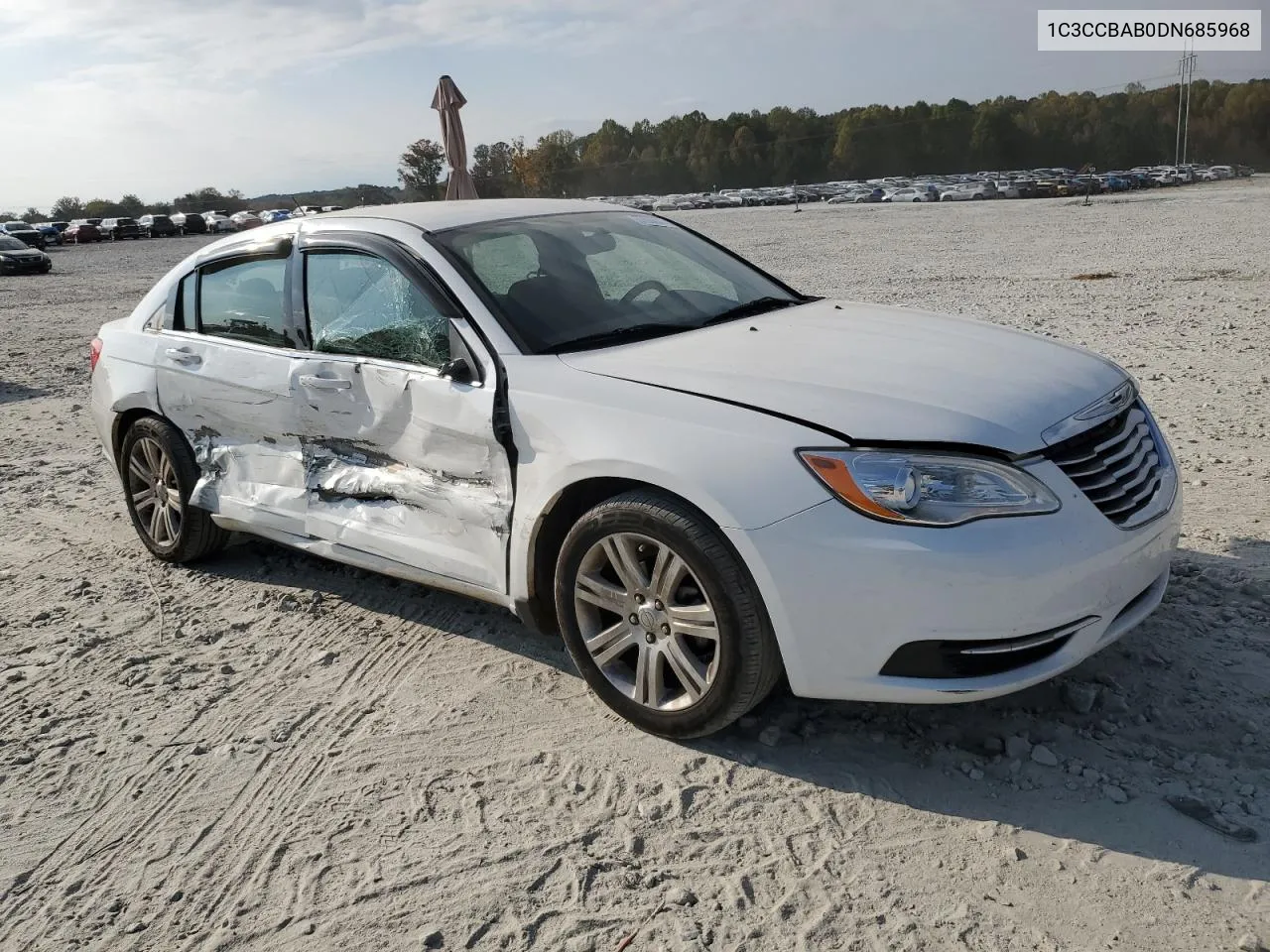 2013 Chrysler 200 Lx VIN: 1C3CCBAB0DN685968 Lot: 77935074