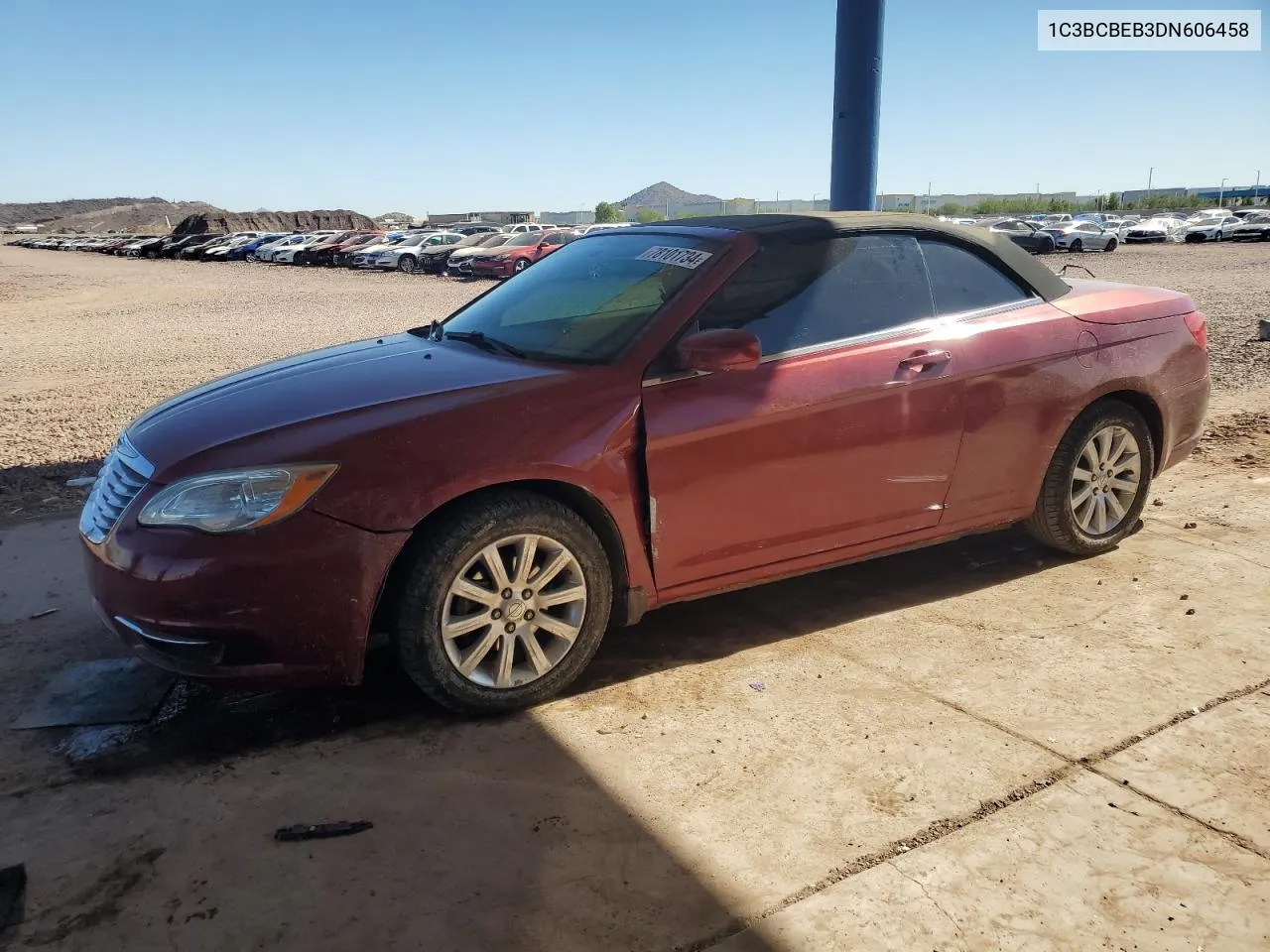 2013 Chrysler 200 Touring VIN: 1C3BCBEB3DN606458 Lot: 78101734