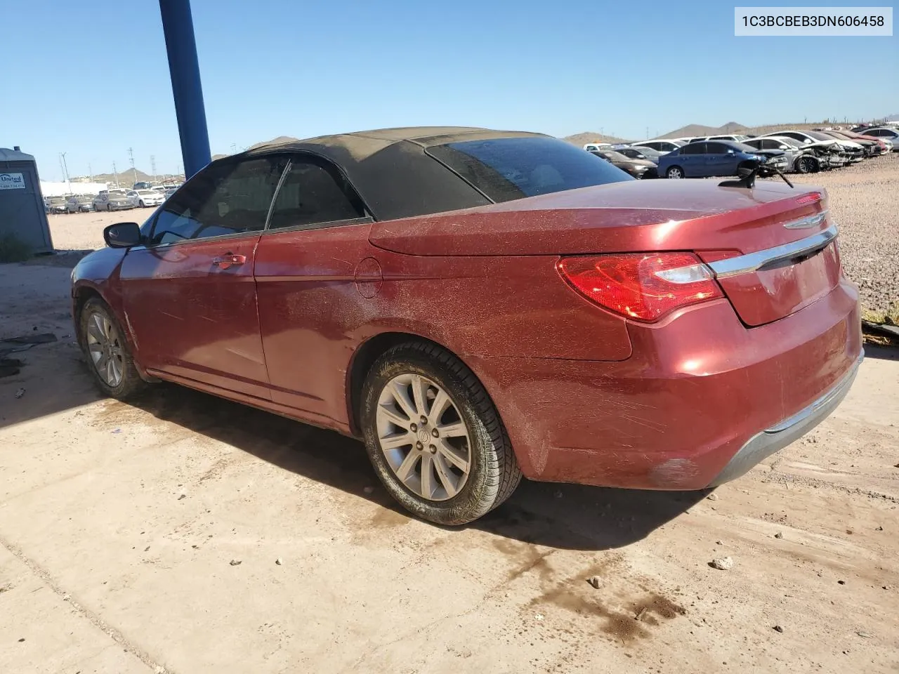 2013 Chrysler 200 Touring VIN: 1C3BCBEB3DN606458 Lot: 78101734