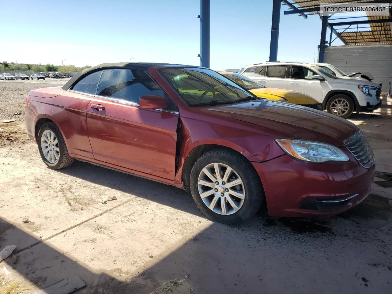 2013 Chrysler 200 Touring VIN: 1C3BCBEB3DN606458 Lot: 78101734