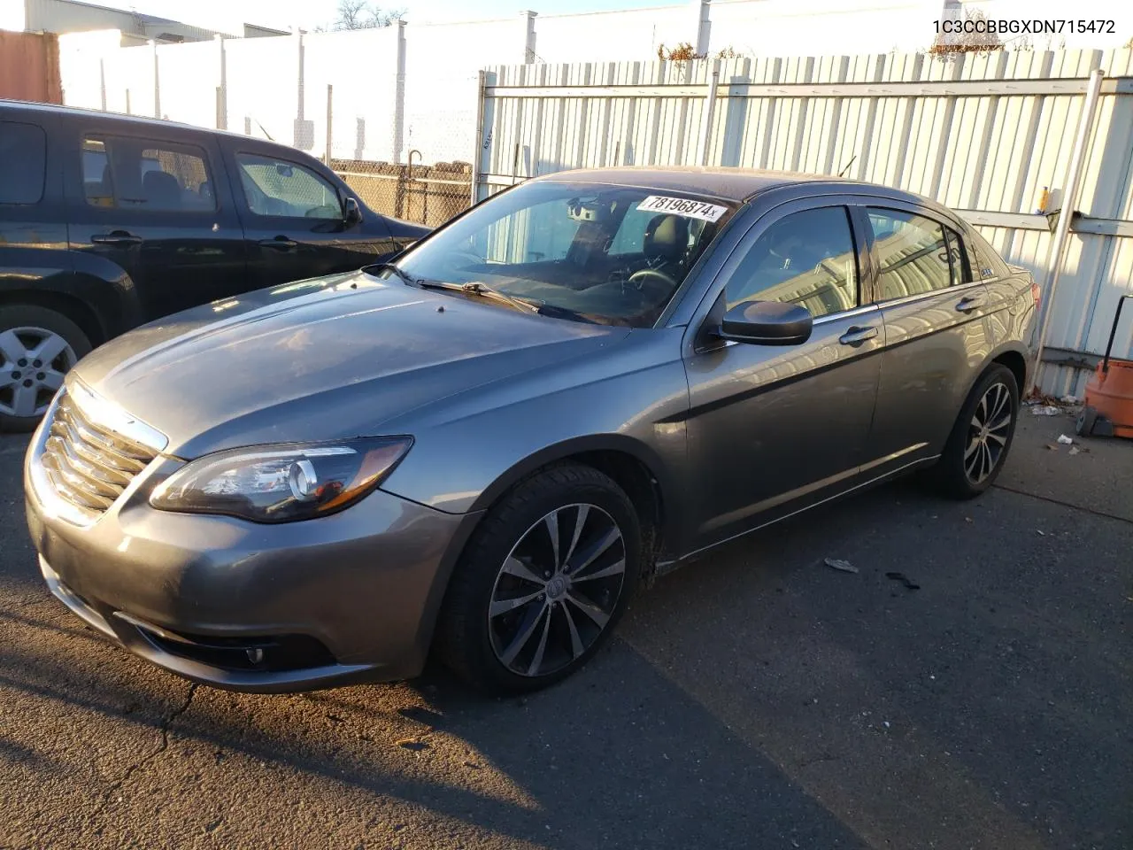 2013 Chrysler 200 Touring VIN: 1C3CCBBGXDN715472 Lot: 78196874