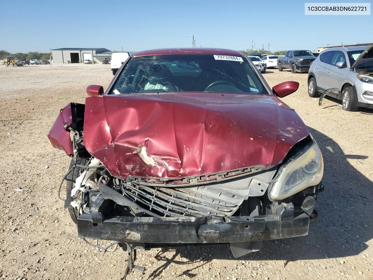 2013 Chrysler 200 Lx VIN: 1C3CCBAB3DN622721 Lot: 79732884