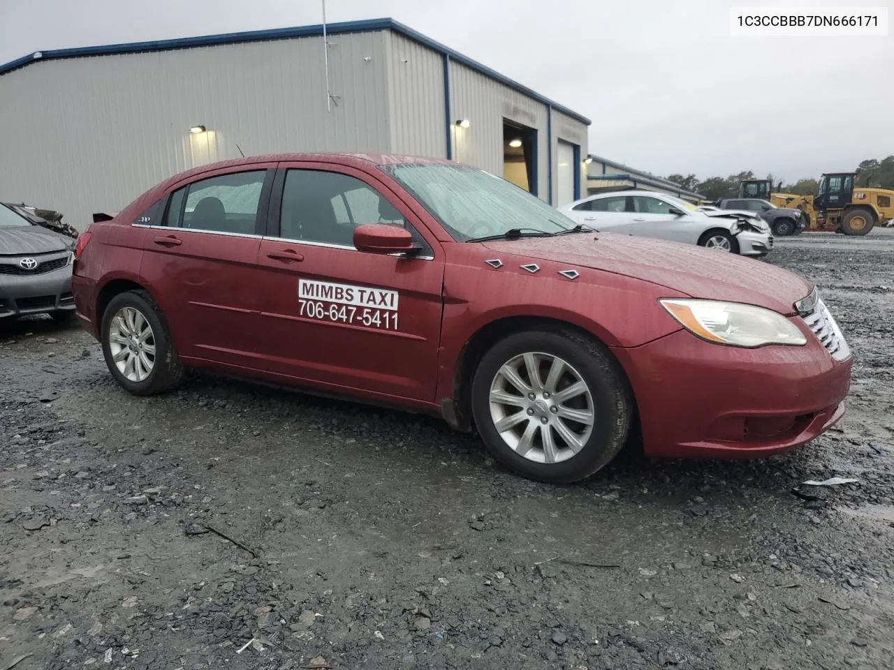 2013 Chrysler 200 Touring VIN: 1C3CCBBB7DN666171 Lot: 79865704