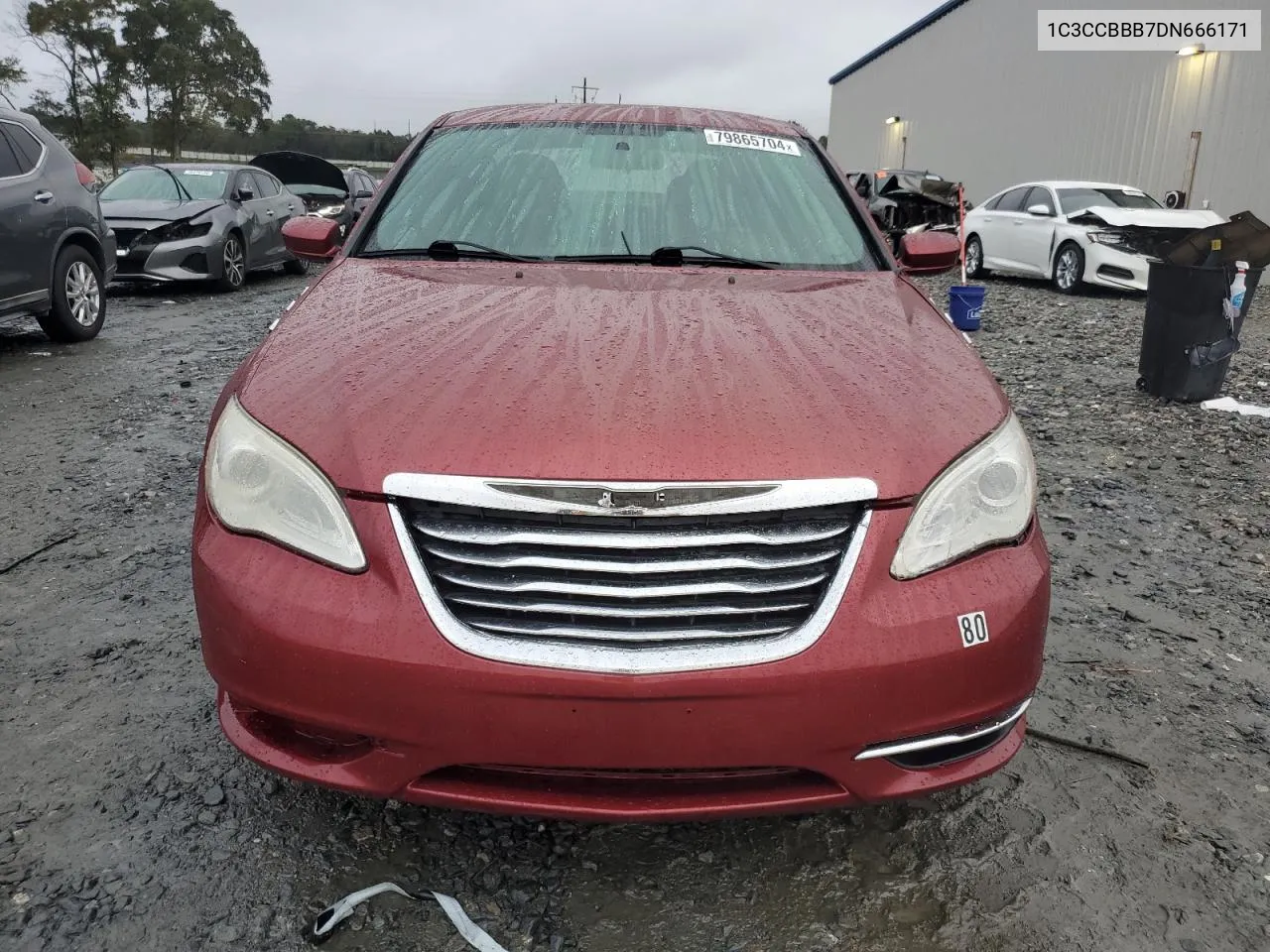 2013 Chrysler 200 Touring VIN: 1C3CCBBB7DN666171 Lot: 79865704