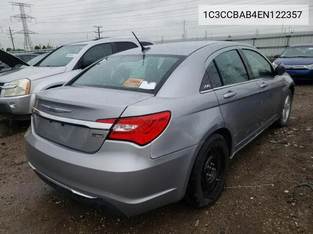 1C3CCBAB4EN122357 2014 Chrysler 200 Lx