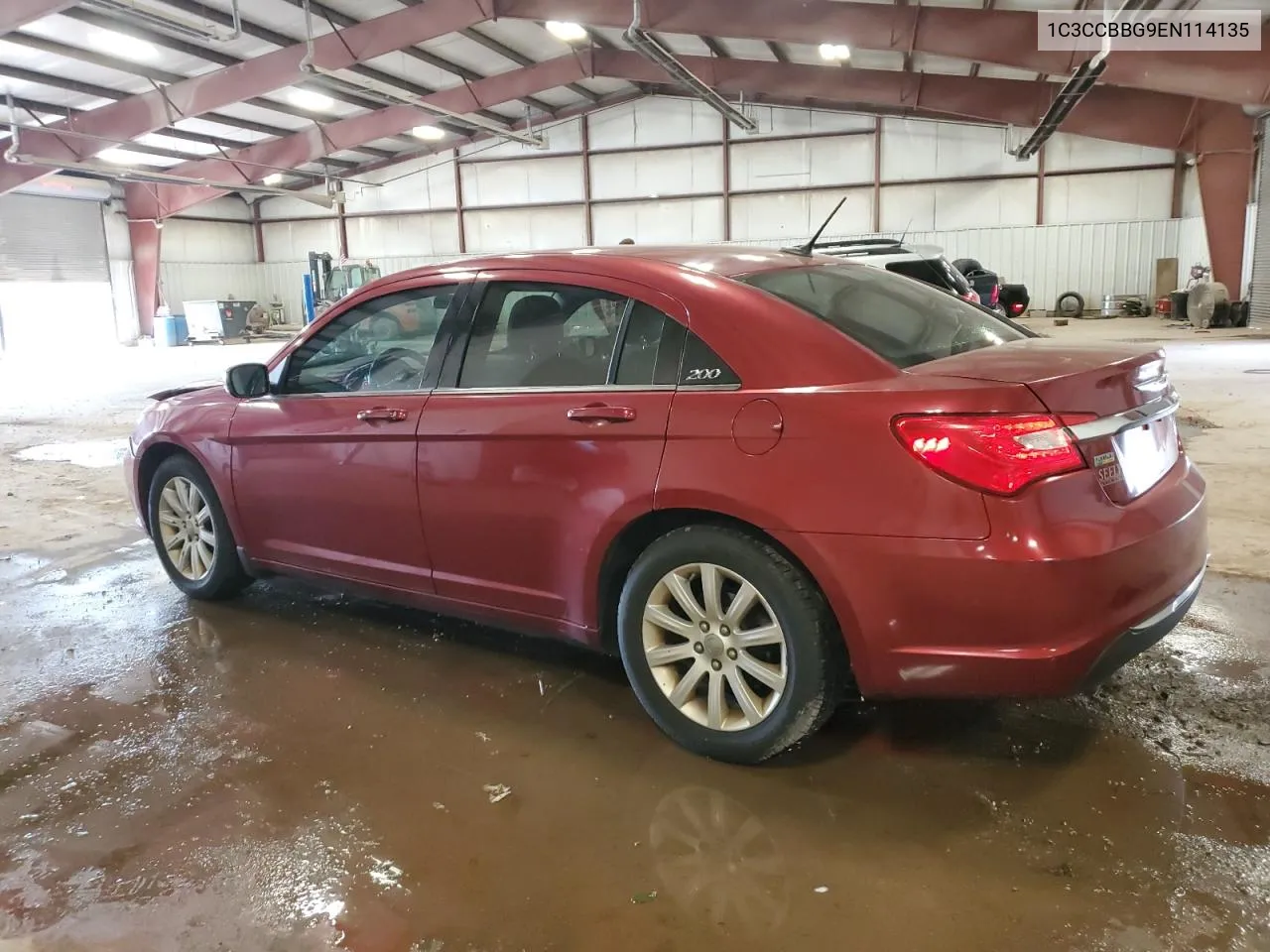 2014 Chrysler 200 Touring VIN: 1C3CCBBG9EN114135 Lot: 55392484