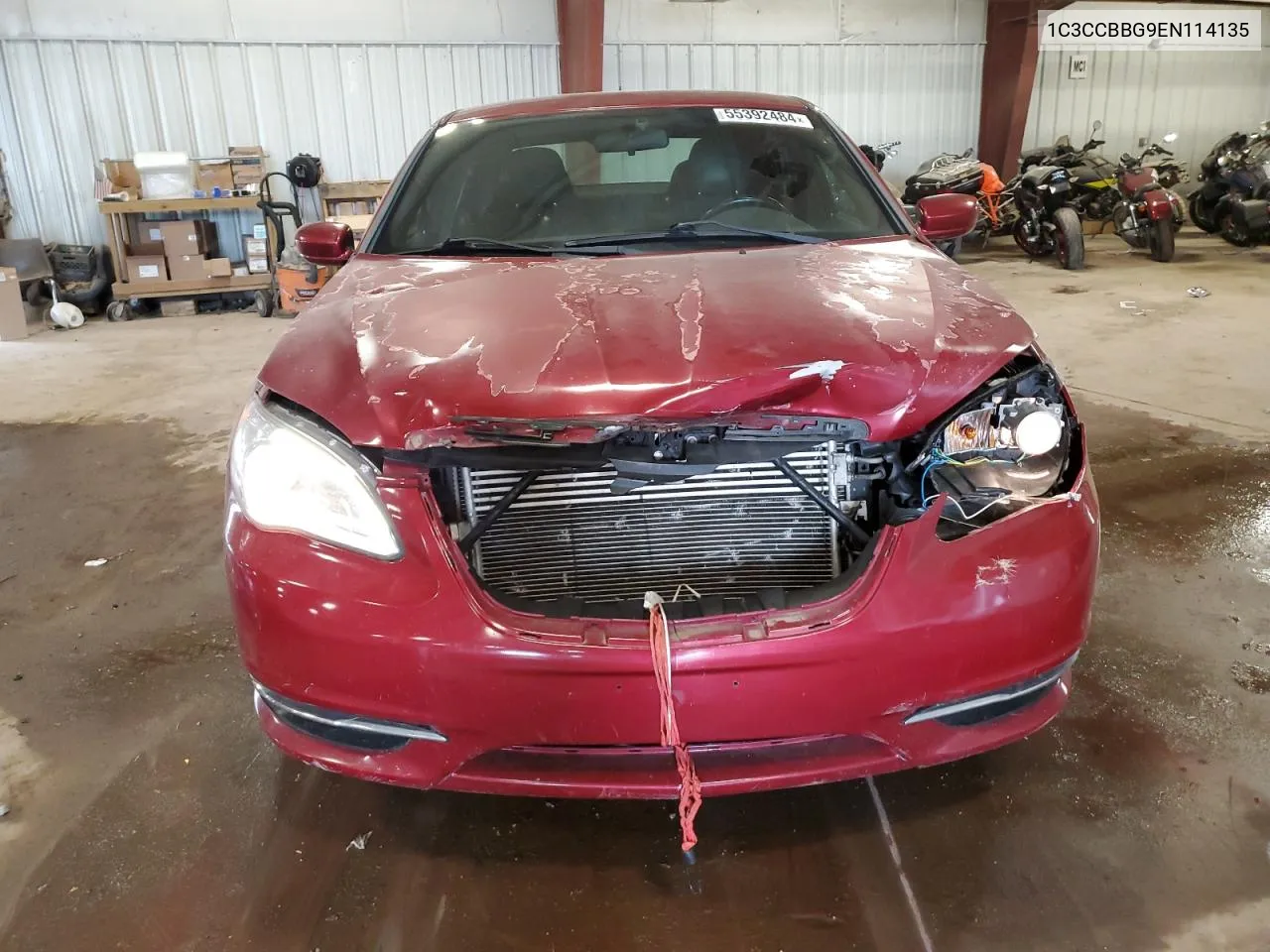 1C3CCBBG9EN114135 2014 Chrysler 200 Touring