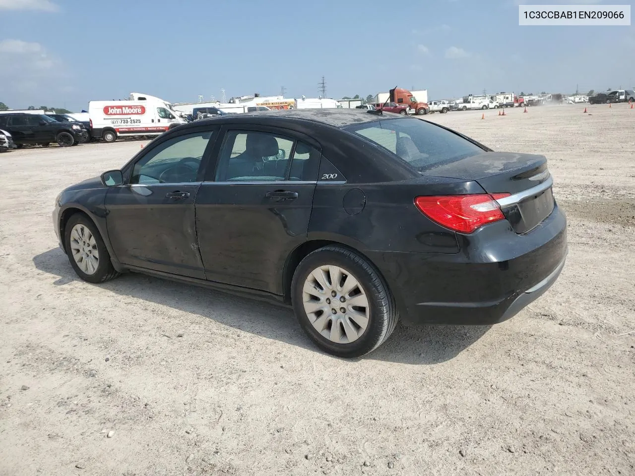 2014 Chrysler 200 Lx VIN: 1C3CCBAB1EN209066 Lot: 55758064