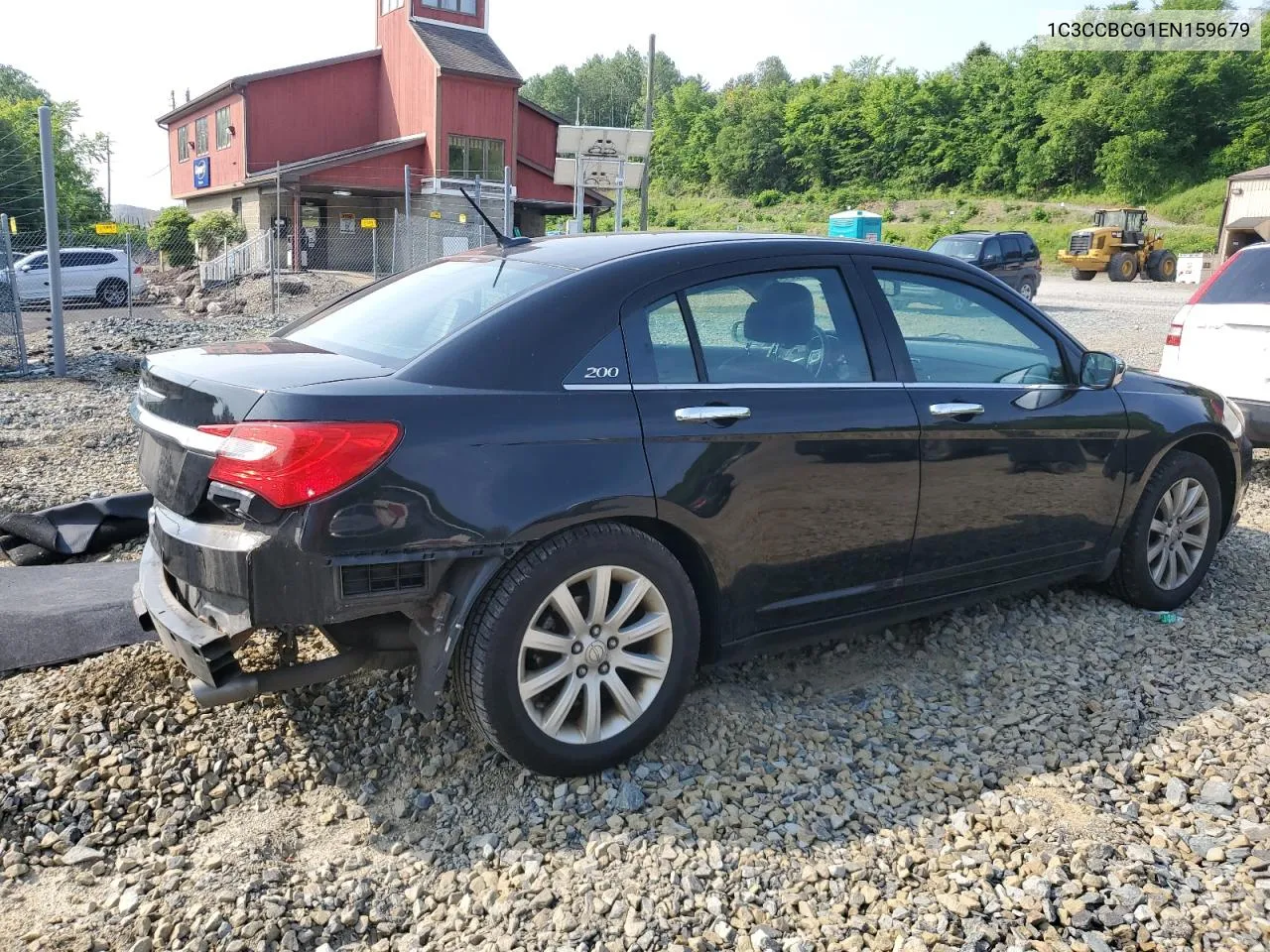 2014 Chrysler 200 Limited VIN: 1C3CCBCG1EN159679 Lot: 59484604