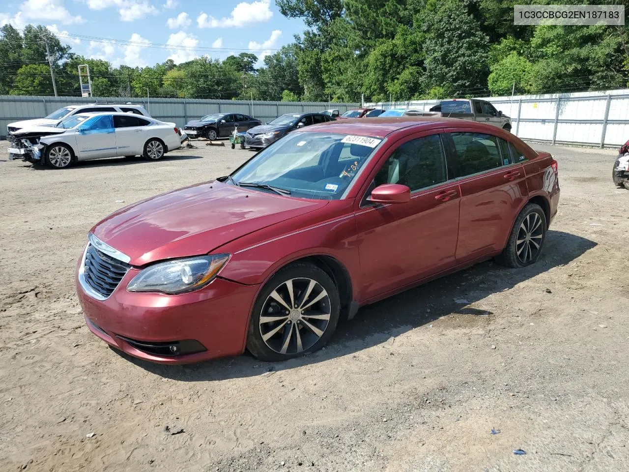 1C3CCBCG2EN187183 2014 Chrysler 200 Limited