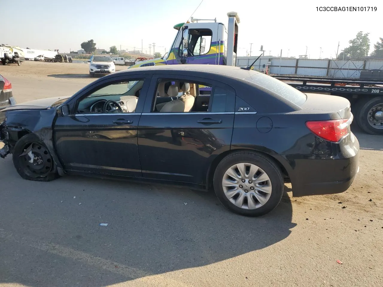 2014 Chrysler 200 Lx VIN: 1C3CCBAG1EN101719 Lot: 62962084