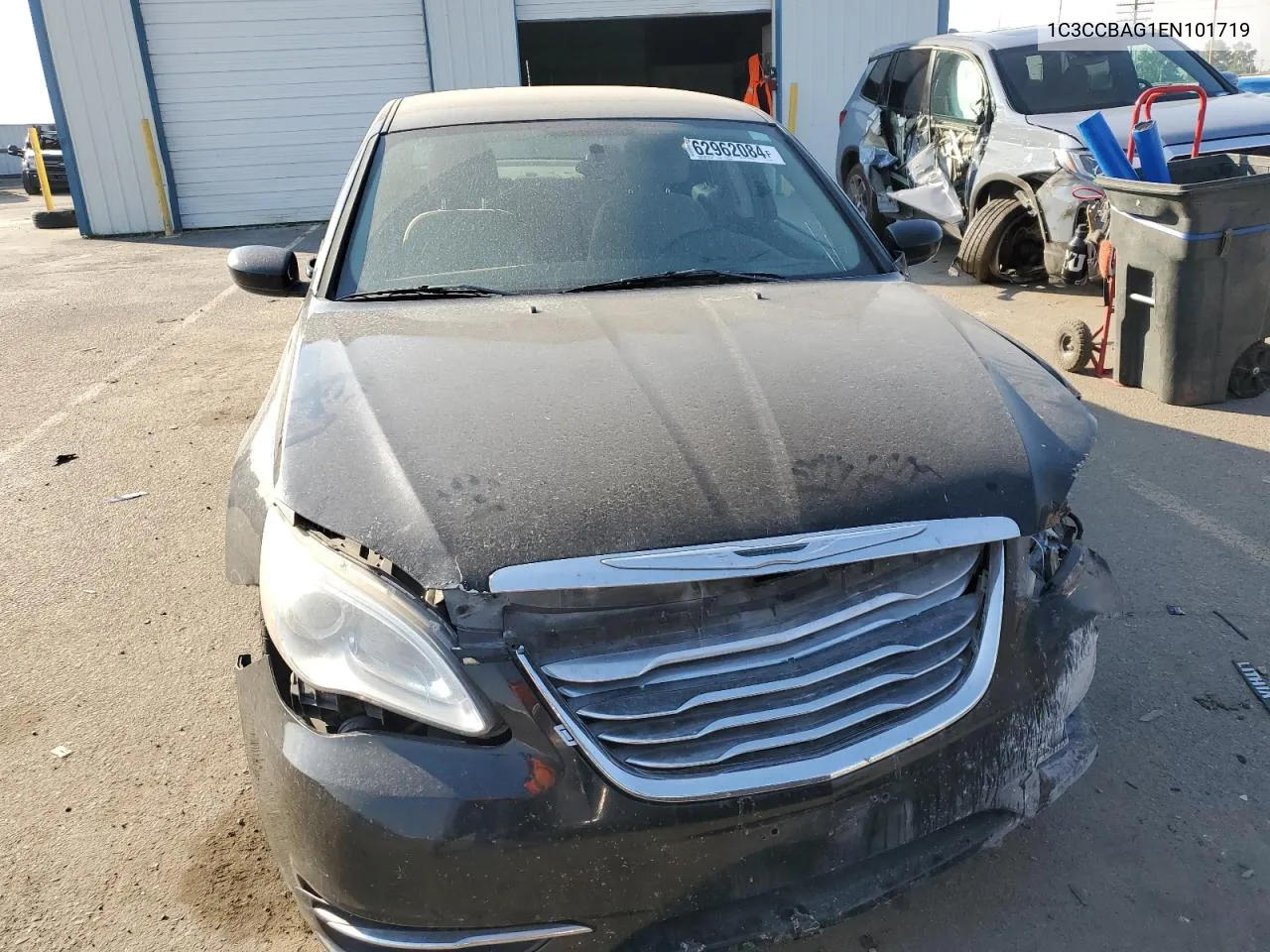 2014 Chrysler 200 Lx VIN: 1C3CCBAG1EN101719 Lot: 62962084