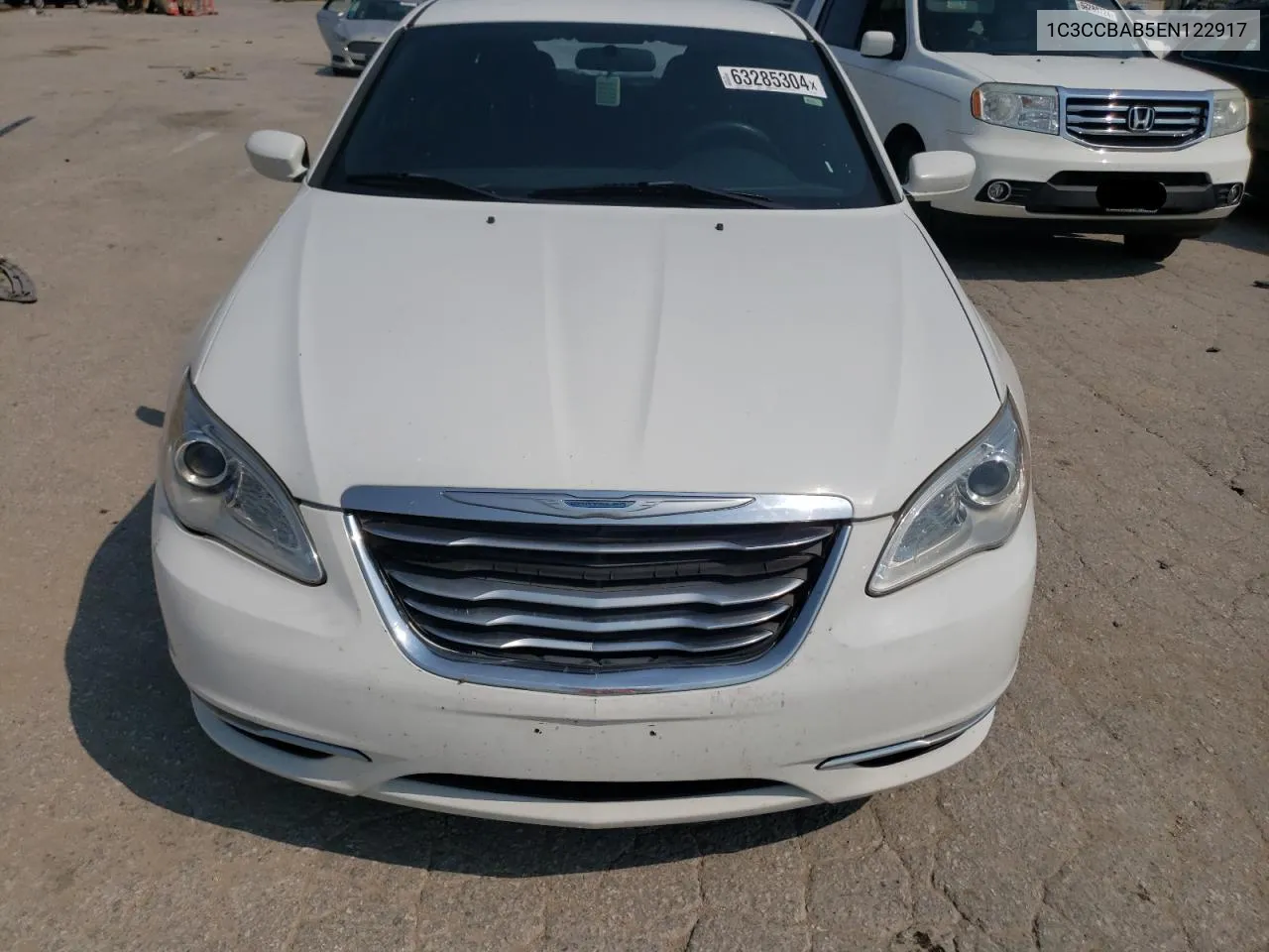 2014 Chrysler 200 Lx VIN: 1C3CCBAB5EN122917 Lot: 63285304