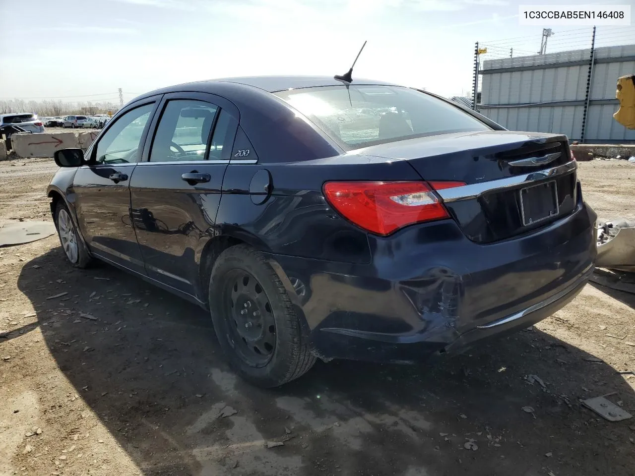 2014 Chrysler 200 Lx VIN: 1C3CCBAB5EN146408 Lot: 64273294