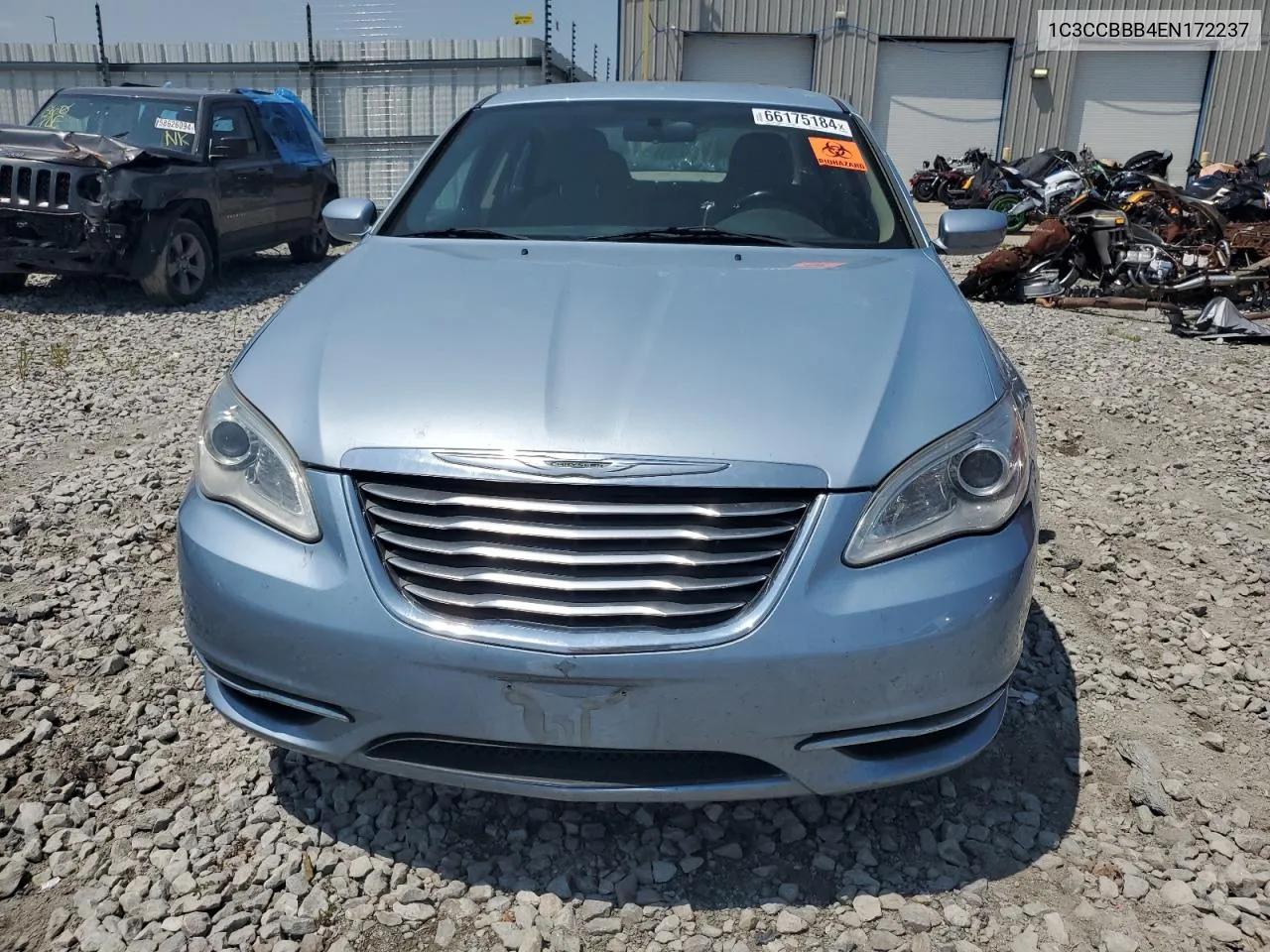 2014 Chrysler 200 Touring VIN: 1C3CCBBB4EN172237 Lot: 66175184