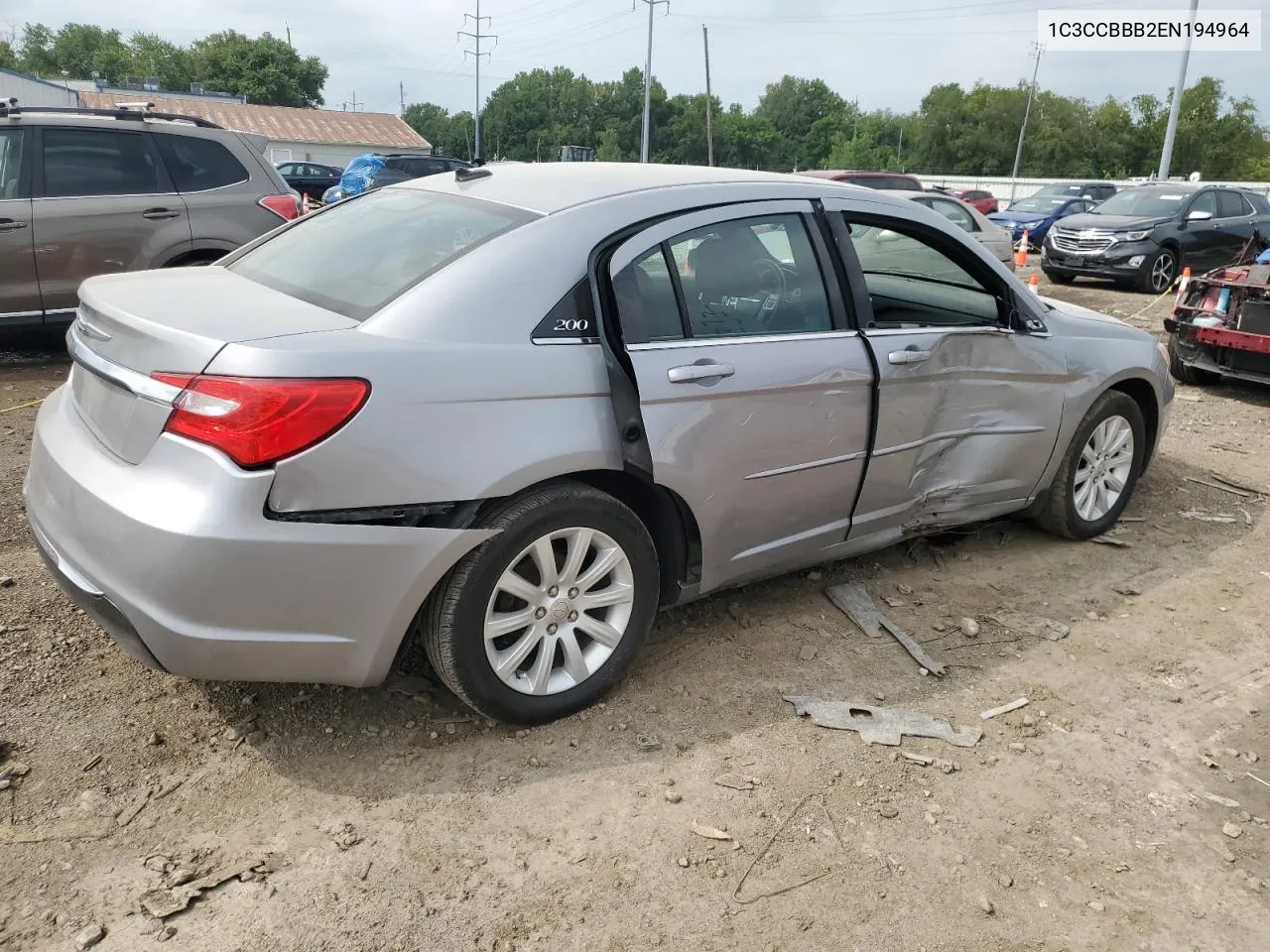 2014 Chrysler 200 Touring VIN: 1C3CCBBB2EN194964 Lot: 66466684