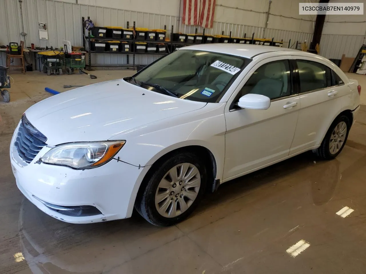 2014 Chrysler 200 Lx VIN: 1C3CCBAB7EN140979 Lot: 68112134