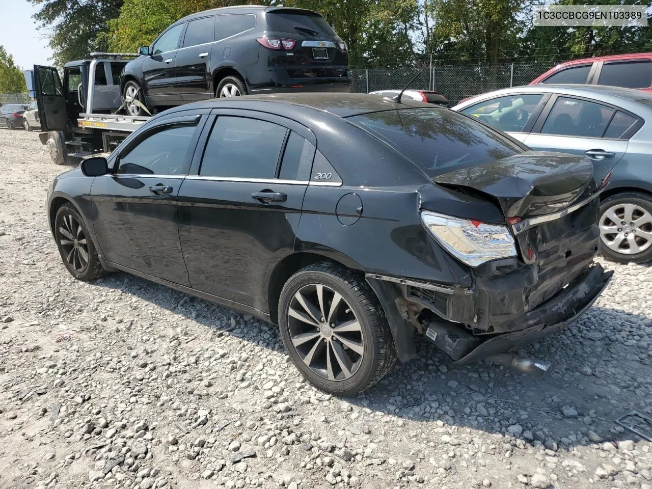 2014 Chrysler 200 Limited VIN: 1C3CCBCG9EN103389 Lot: 69289454