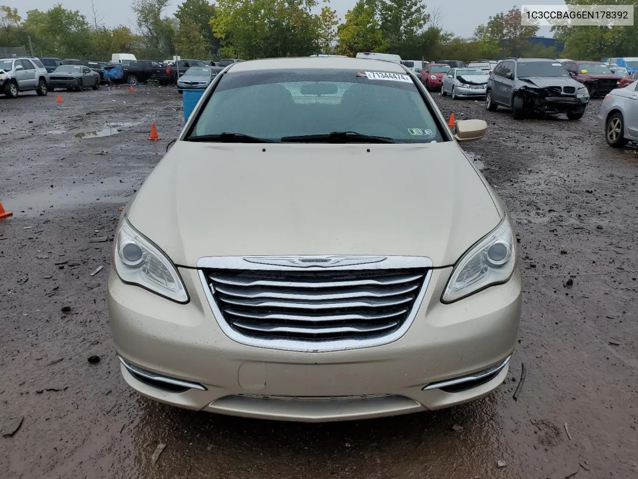 1C3CCBAG6EN178392 2014 Chrysler 200 Lx