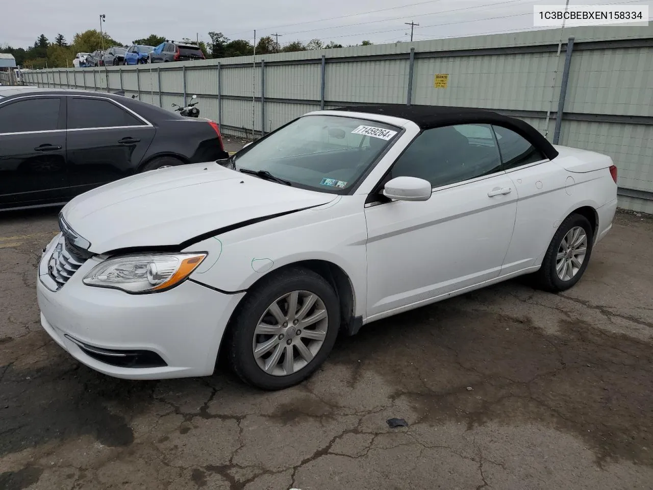 2014 Chrysler 200 Touring VIN: 1C3BCBEBXEN158334 Lot: 71459264