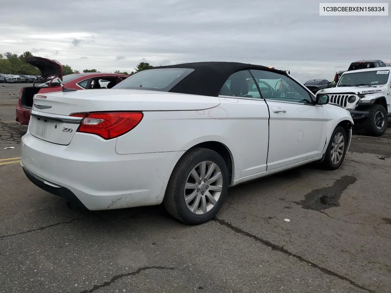 2014 Chrysler 200 Touring VIN: 1C3BCBEBXEN158334 Lot: 71459264