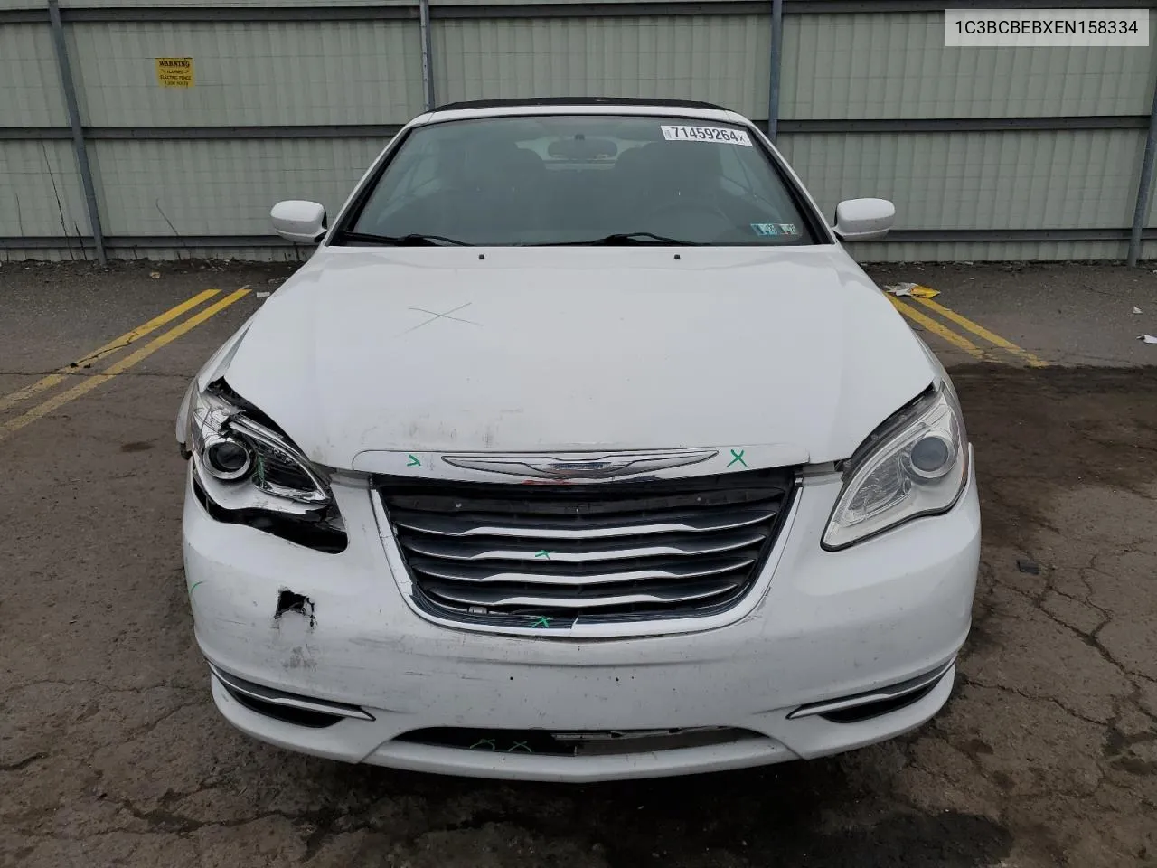 2014 Chrysler 200 Touring VIN: 1C3BCBEBXEN158334 Lot: 71459264