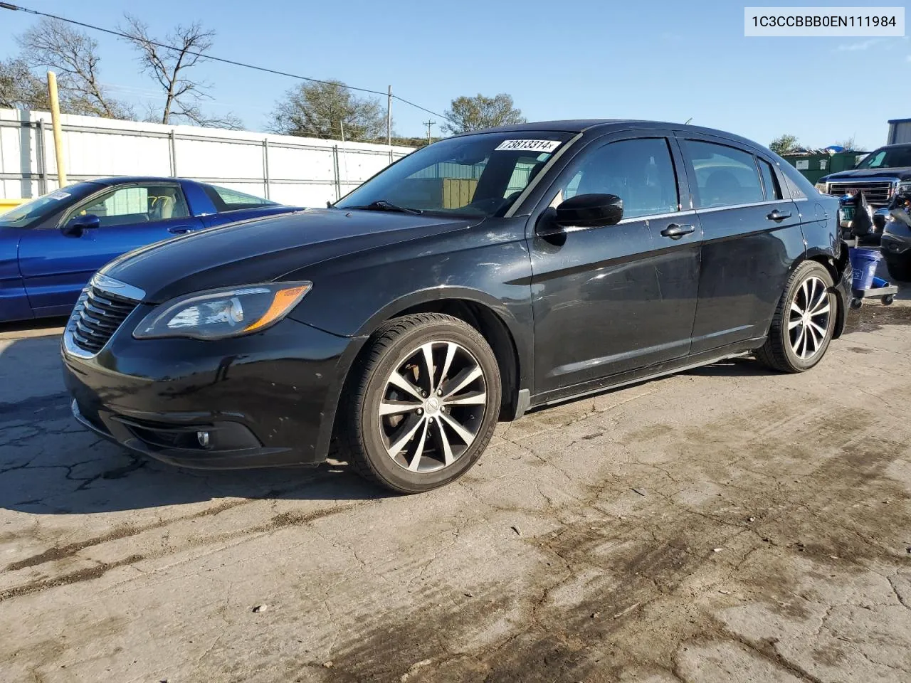 2014 Chrysler 200 Touring VIN: 1C3CCBBB0EN111984 Lot: 73813314