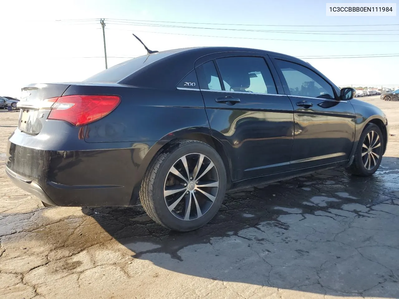 2014 Chrysler 200 Touring VIN: 1C3CCBBB0EN111984 Lot: 73813314