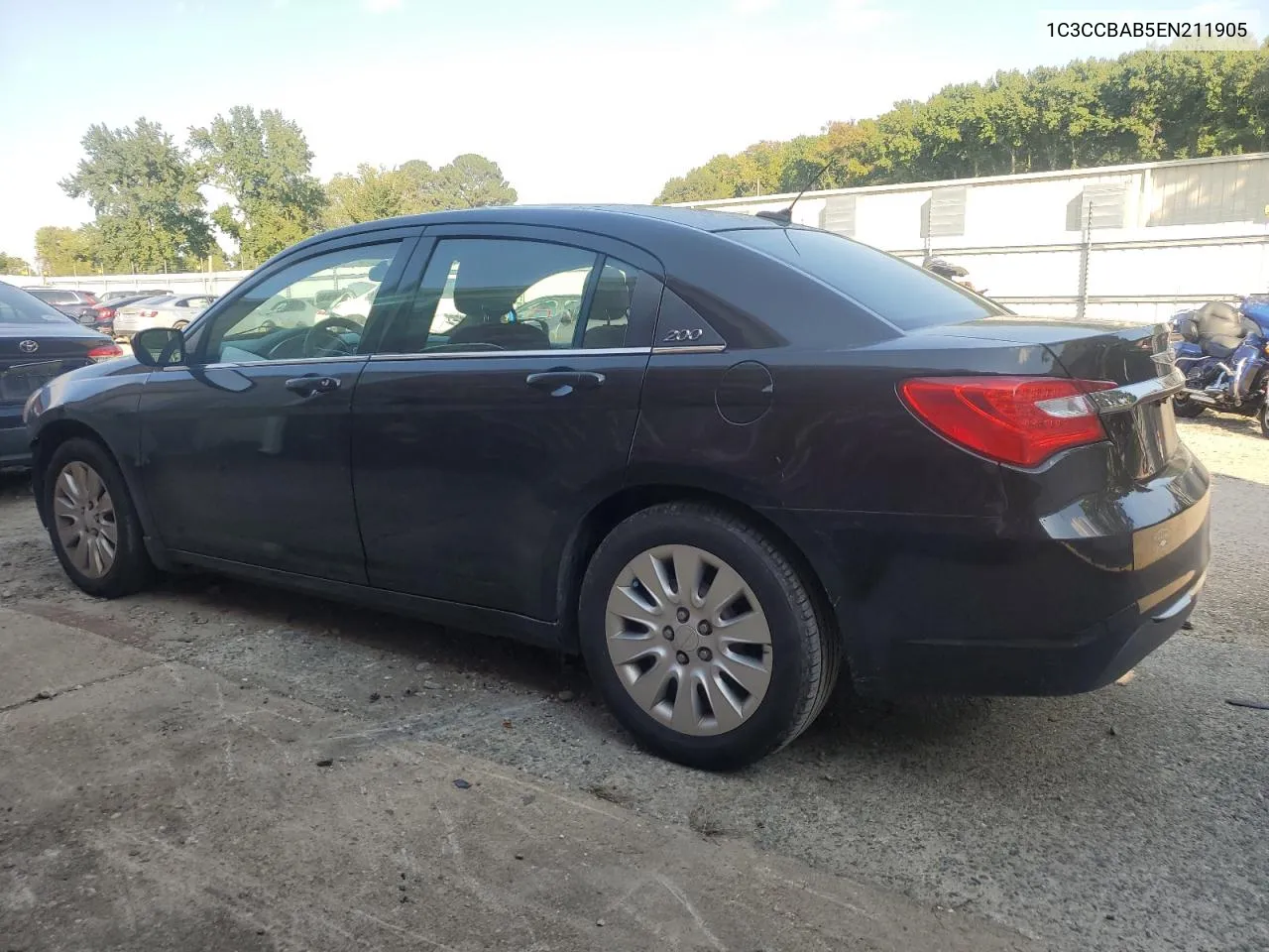 2014 Chrysler 200 Lx VIN: 1C3CCBAB5EN211905 Lot: 74686534