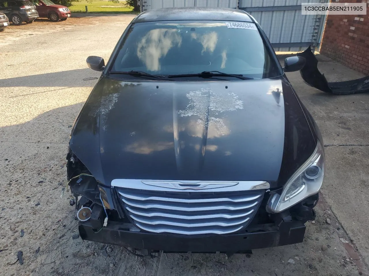 2014 Chrysler 200 Lx VIN: 1C3CCBAB5EN211905 Lot: 74686534