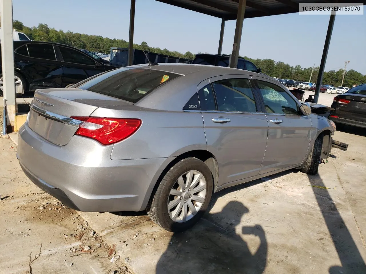 2014 Chrysler 200 Limited VIN: 1C3CCBCG3EN159070 Lot: 74911594