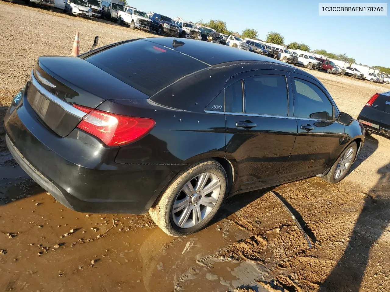 2014 Chrysler 200 Touring VIN: 1C3CCBBB6EN178766 Lot: 75750354